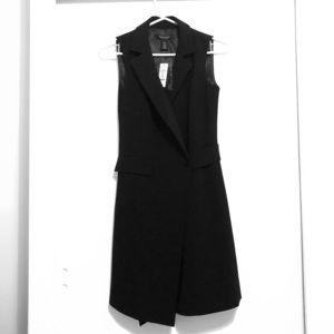 Beautiful long blazer vest